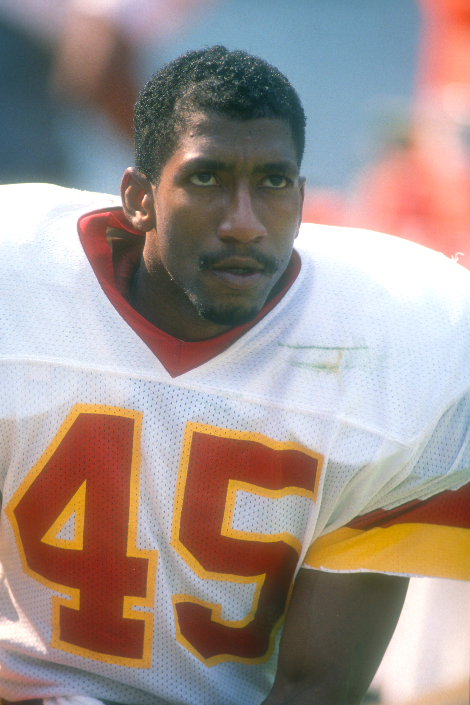 Barry Wilburn #45 of the Washington Redskins during a NFL football game against the Philadelphia Eagles on September 18, 1988 at RFK Stadium in Washington DC. | Source: Getty Images