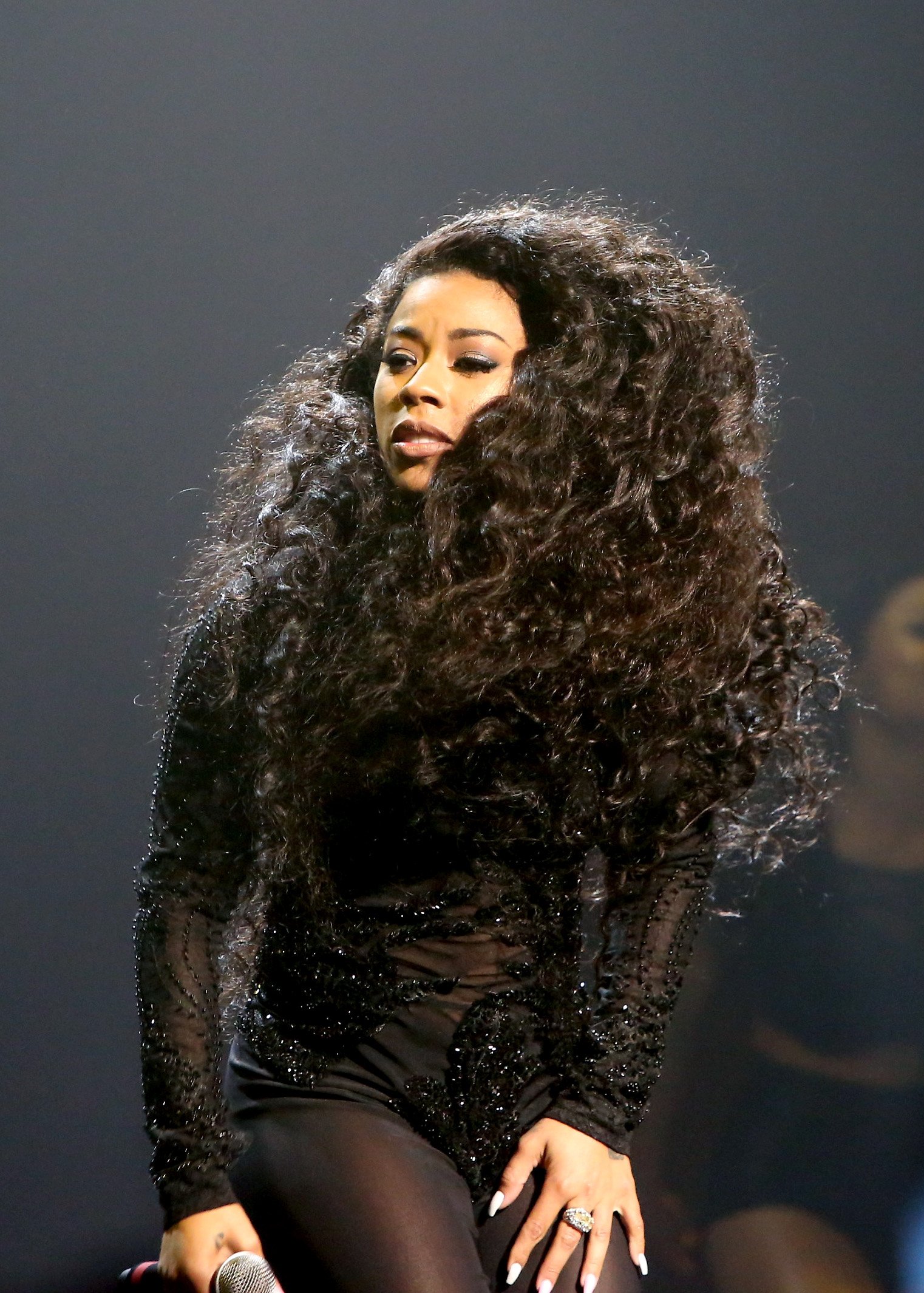 Keyshia Cole performs onstage during night two of the Late Night Concert during the 2017 BET Experience at The Novo by Microsoft on June 23, 2017 | Photo: Getty Images