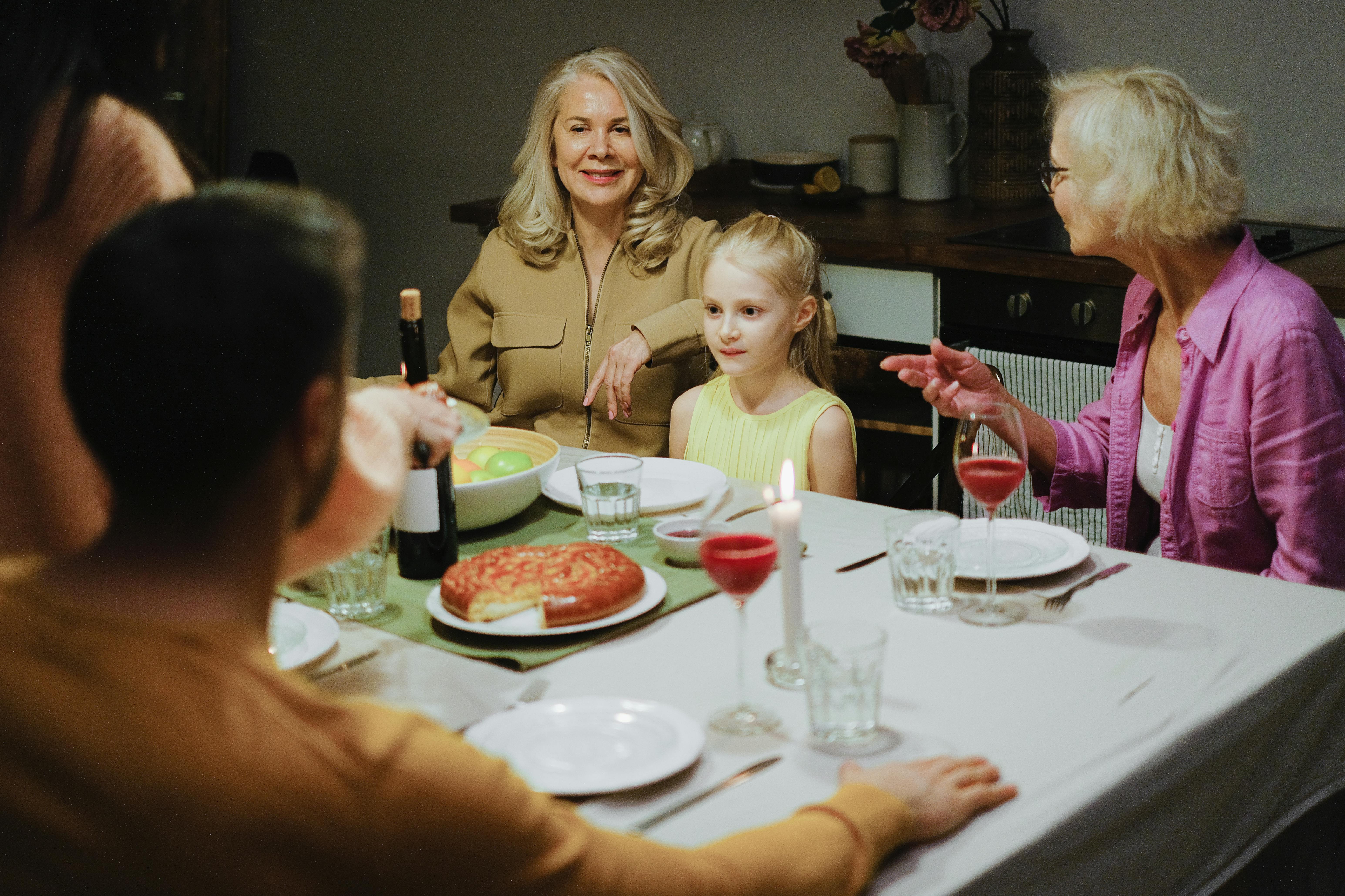 A family dinner | Source: Pexels