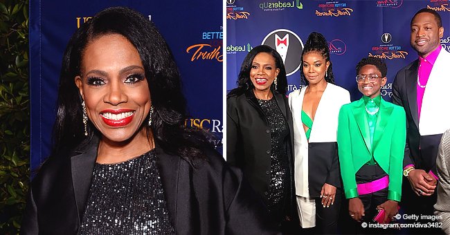 Sheryl Lee Ralph of 'Moesha' Fame Poses with Dwyane Wade, Gabrielle Union &  Daughter Zaya at the Truth Awards