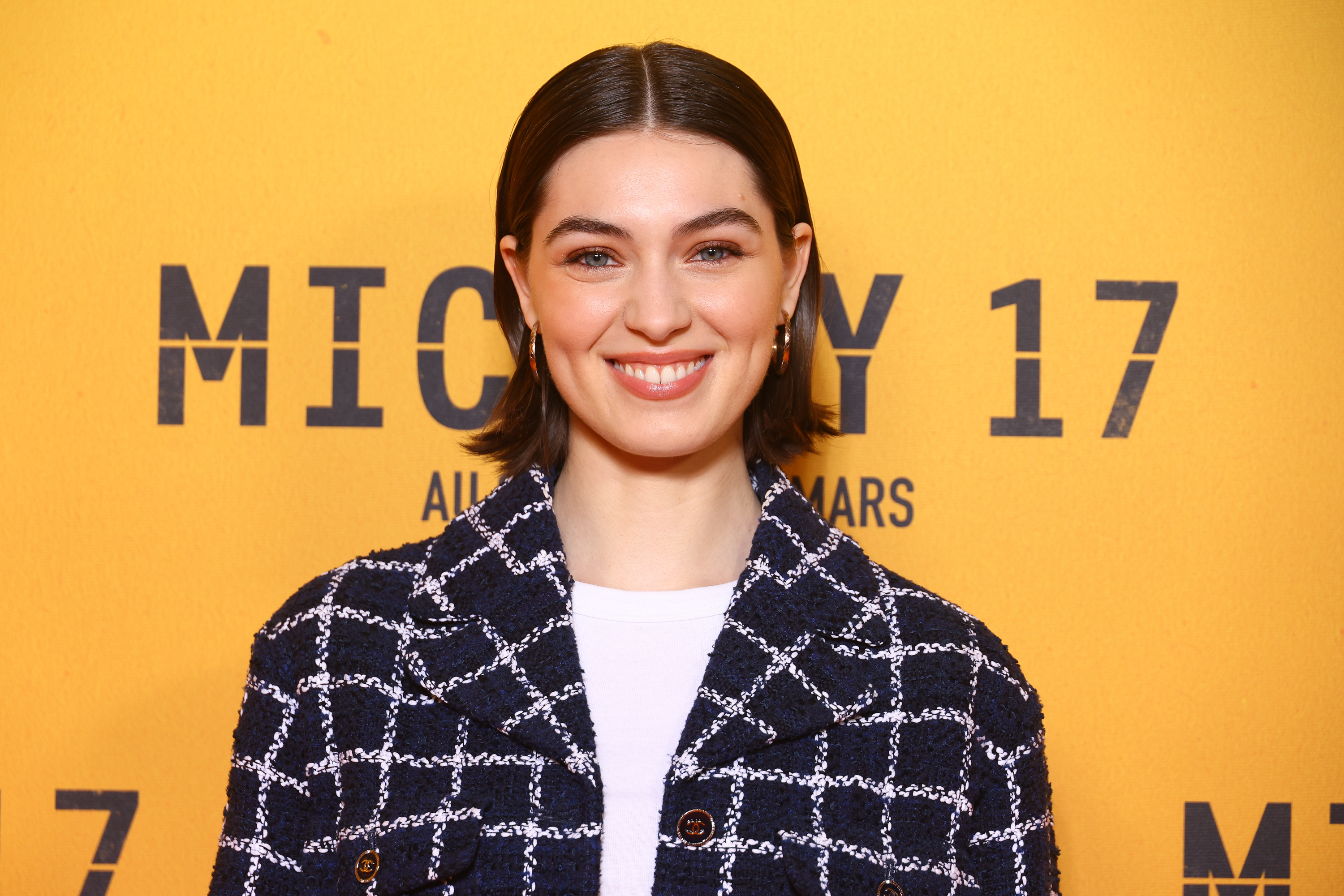 Anamaria Vartolomei attends the "Mickey 17" premiere at Pathé Palace in Paris on February 16, 2025 | Source: Getty Images