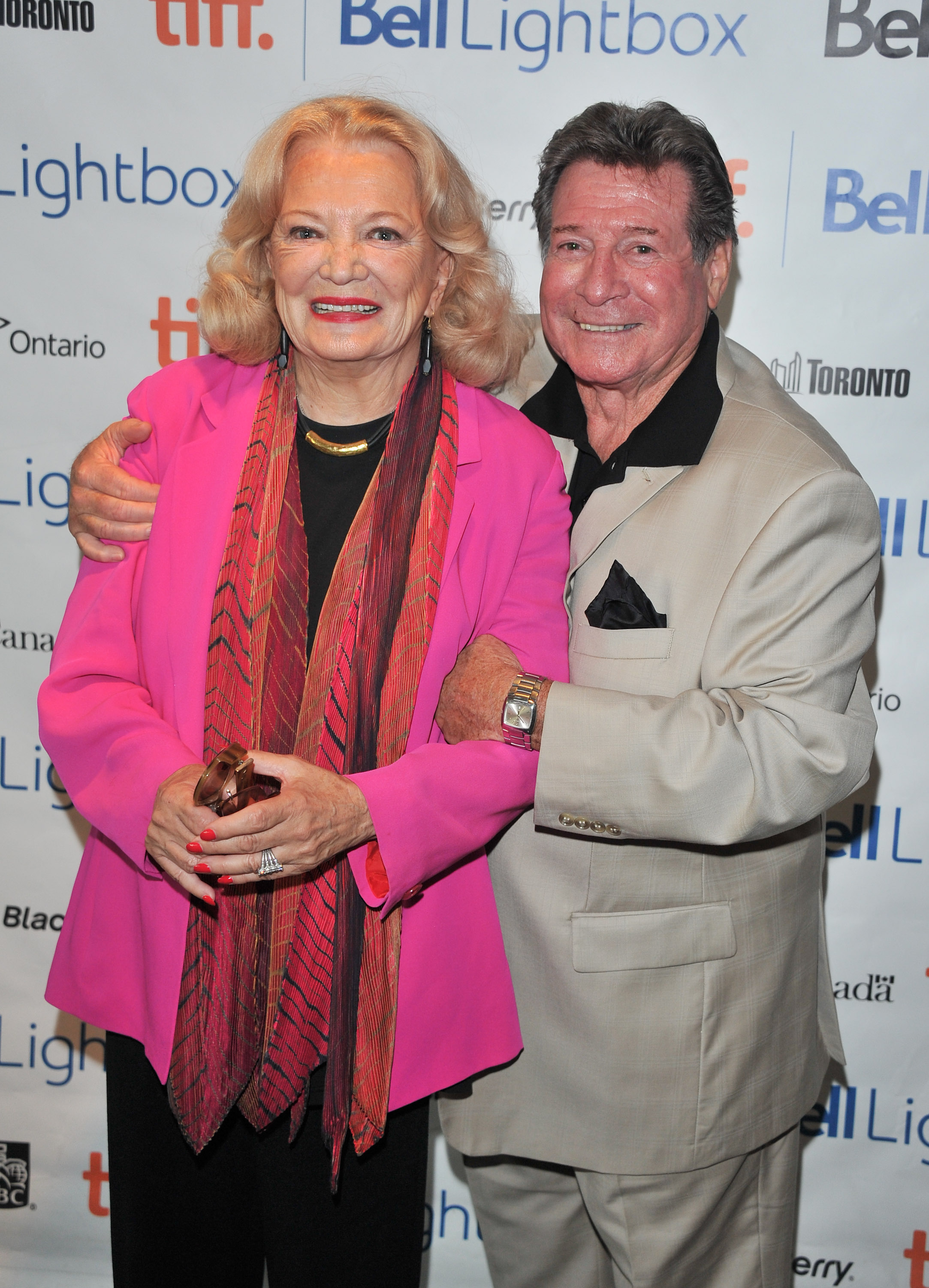 Gena Rowlands and Robert Forrest at an an In Conversation at the TIFF Bell Lightbox in 2011 | Source: Getty Images