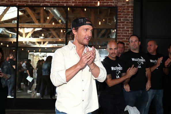  Matthew McConaughey arrives for Wild Turkey "With Thanks" 2019 in Los Angeles | Photo: Getty Images