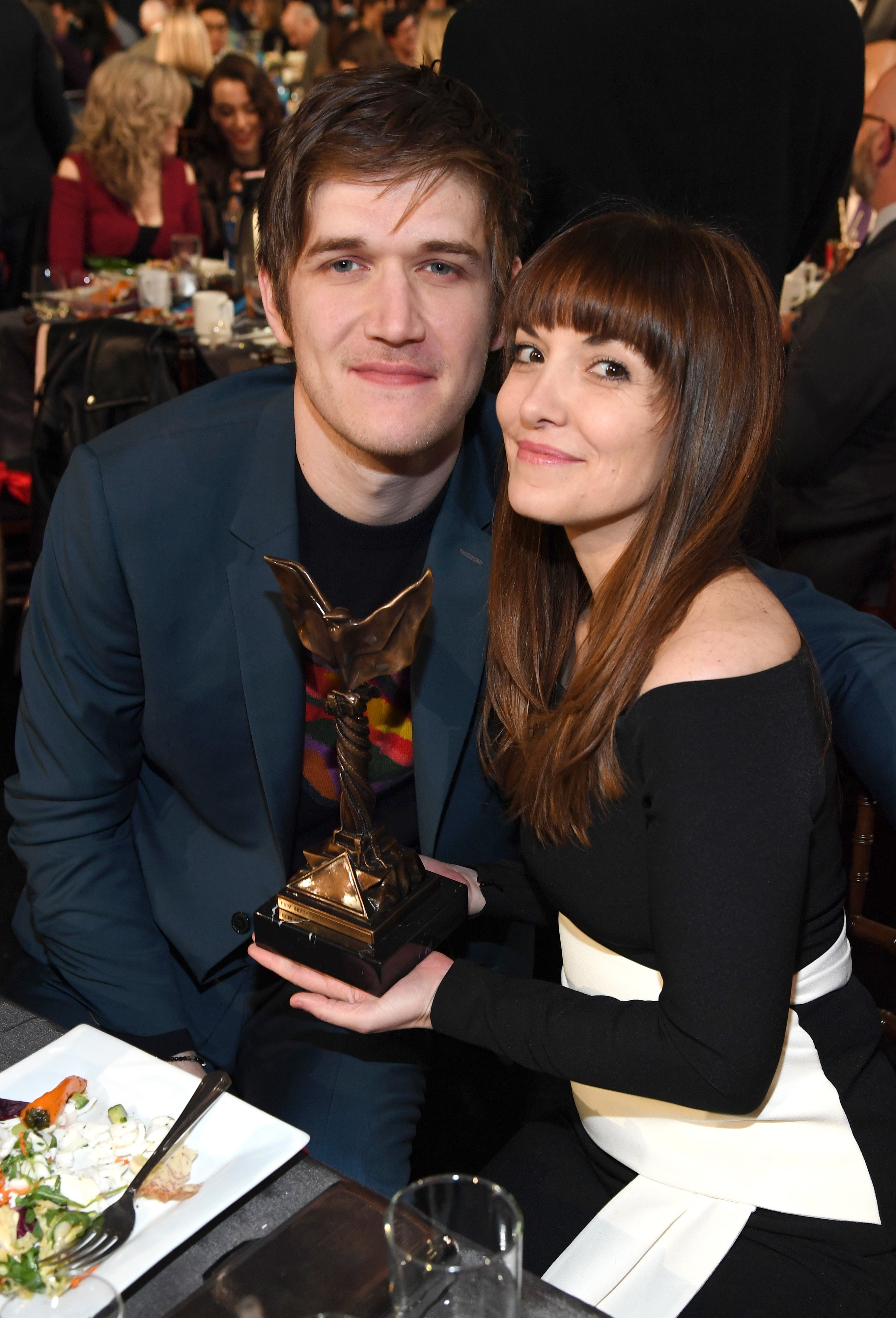 Bo Burnham and Lorene Scafaria during the 2019 Film Independent Spirit Awards on February 23, 2019 in Santa Monica, California. | Source: Getty Images