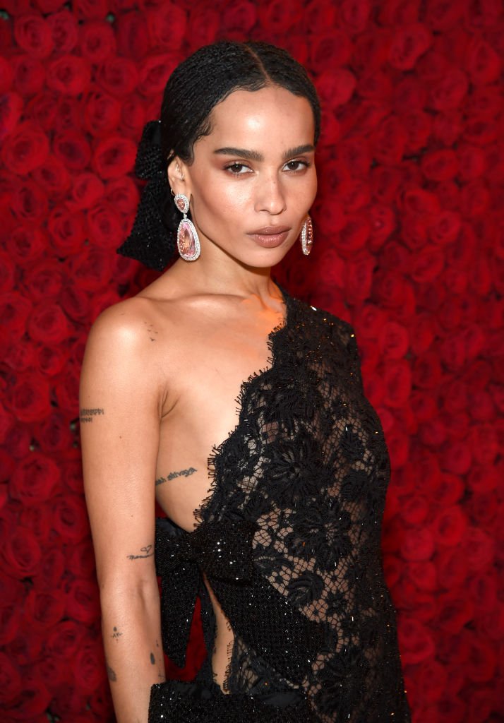  Zoe Kravitz attends the Heavenly Bodies: Fashion & The Catholic Imagination Costume Institute Gala at The Metropolitan Museum of Art on May 7, 2018 in New York City. | Source: Getty Images