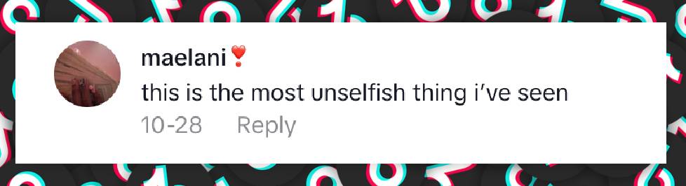 A netizen's comment on the viral video, dated October 28, 2025 | Source: TikTok/@itskzo22