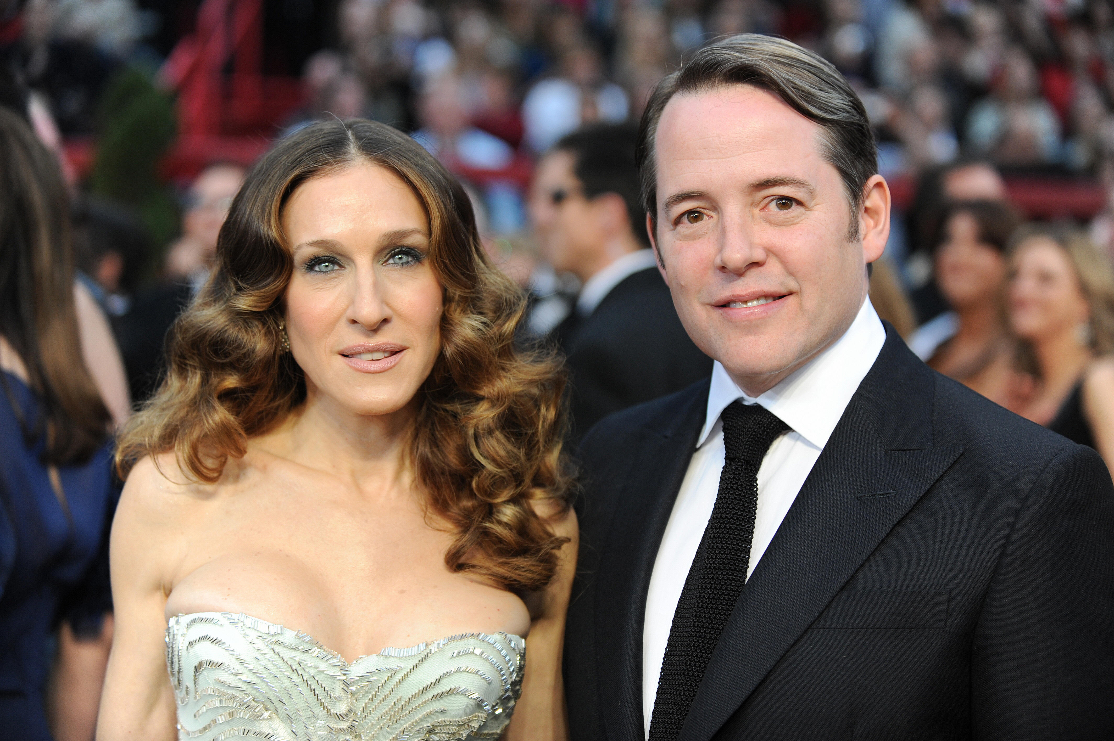 Sarah Jessica Parker and Matthew Broderick in Hollywood, California on February 22, 2009 | Source: Getty Images