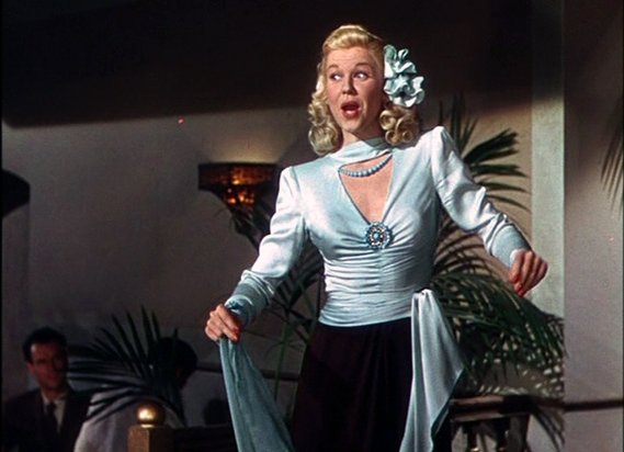 Doris Day en el musical Romance on the High Seas (1948). | Imagen: Wikimedia Commons Doris Day en el musical Romance on the High Seas (1948). | Imagen: Wikimedia Commons