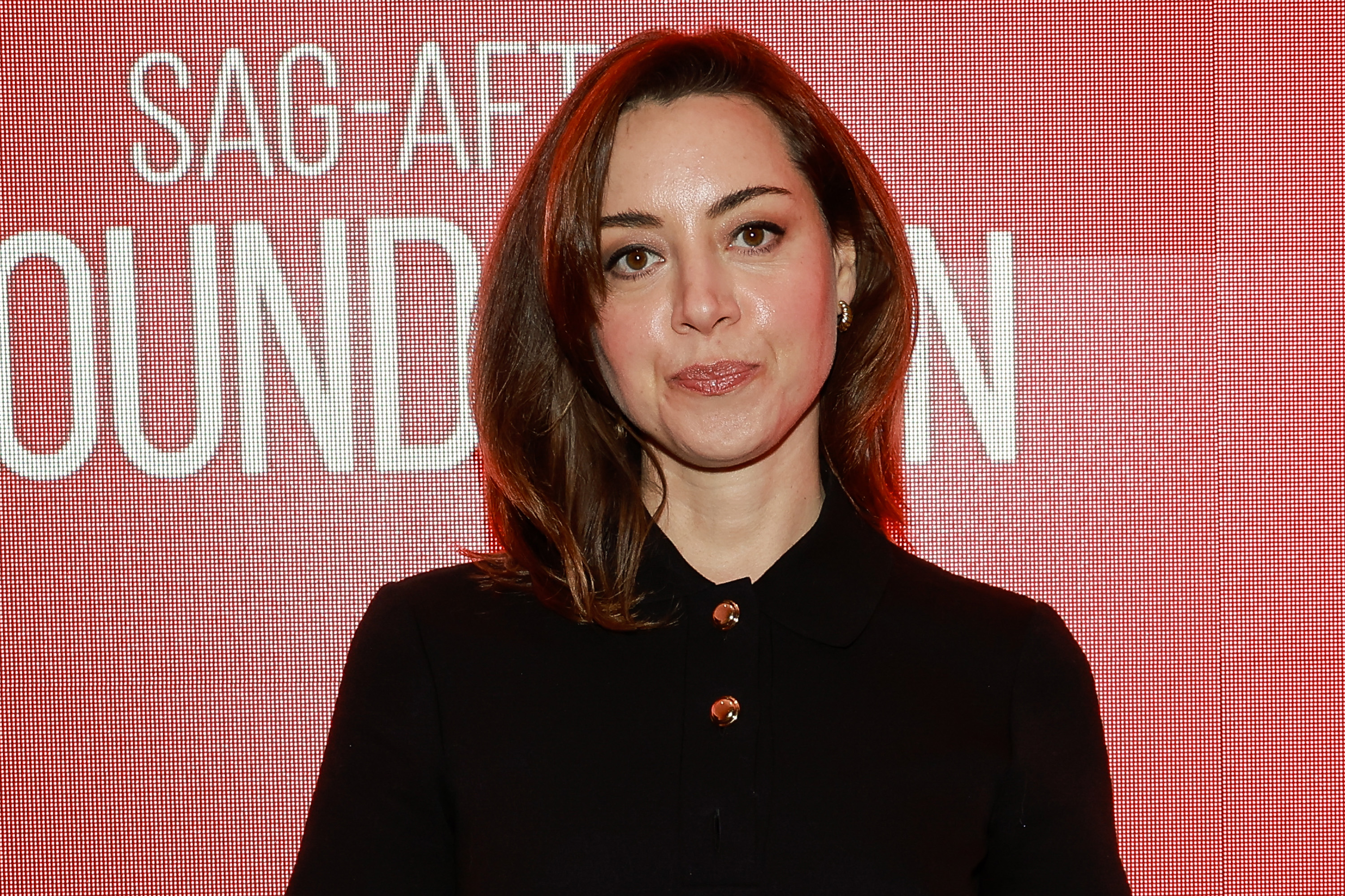 Aubrey Plaza at the SAG-AFTRA Foundation Conversations in New York City on October 30, 2024. | Source: Getty Images