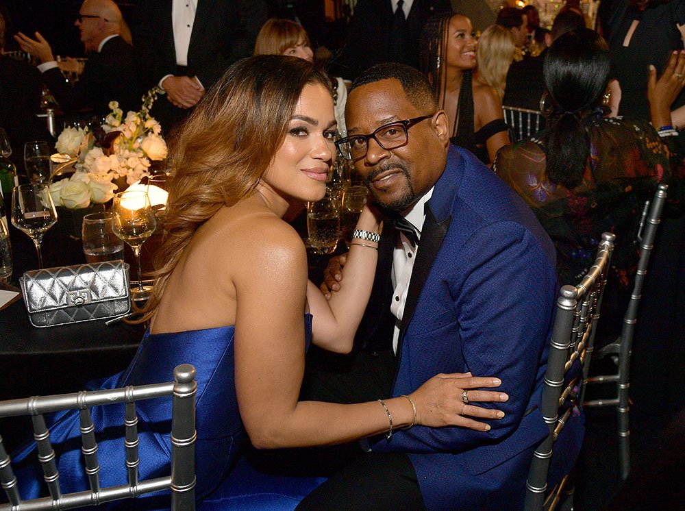 Roberta Moradfar (L) and Martin Lawrence attend the 47th AFI Life Achievement Award honoring Denzel Washington at Dolby Theatre on June 06, 2019 in Hollywood, California. I Image: Getty Images.