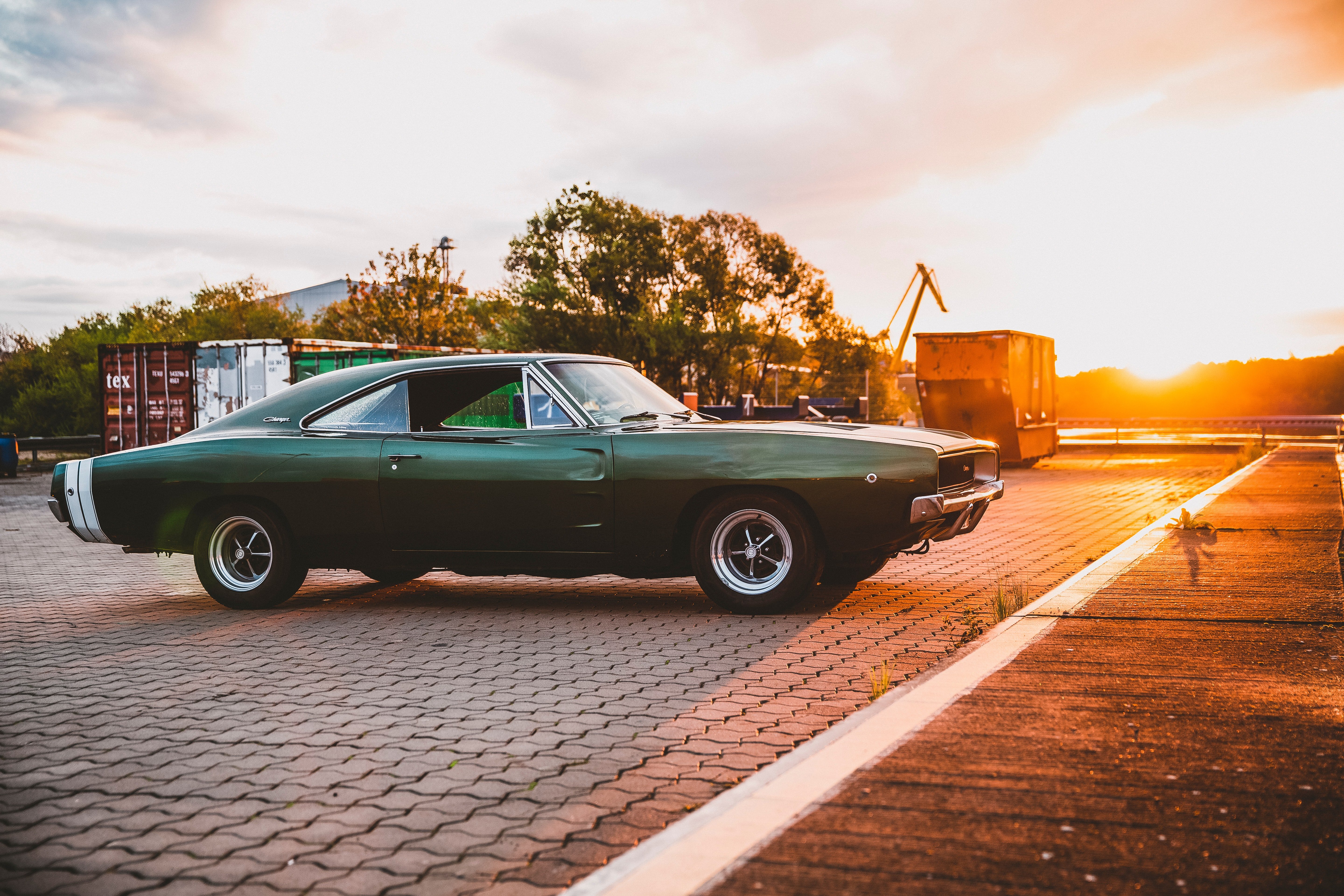 OP noticed a Dodge Challenger parked on his spot outside his flat. | Source: Unsplash