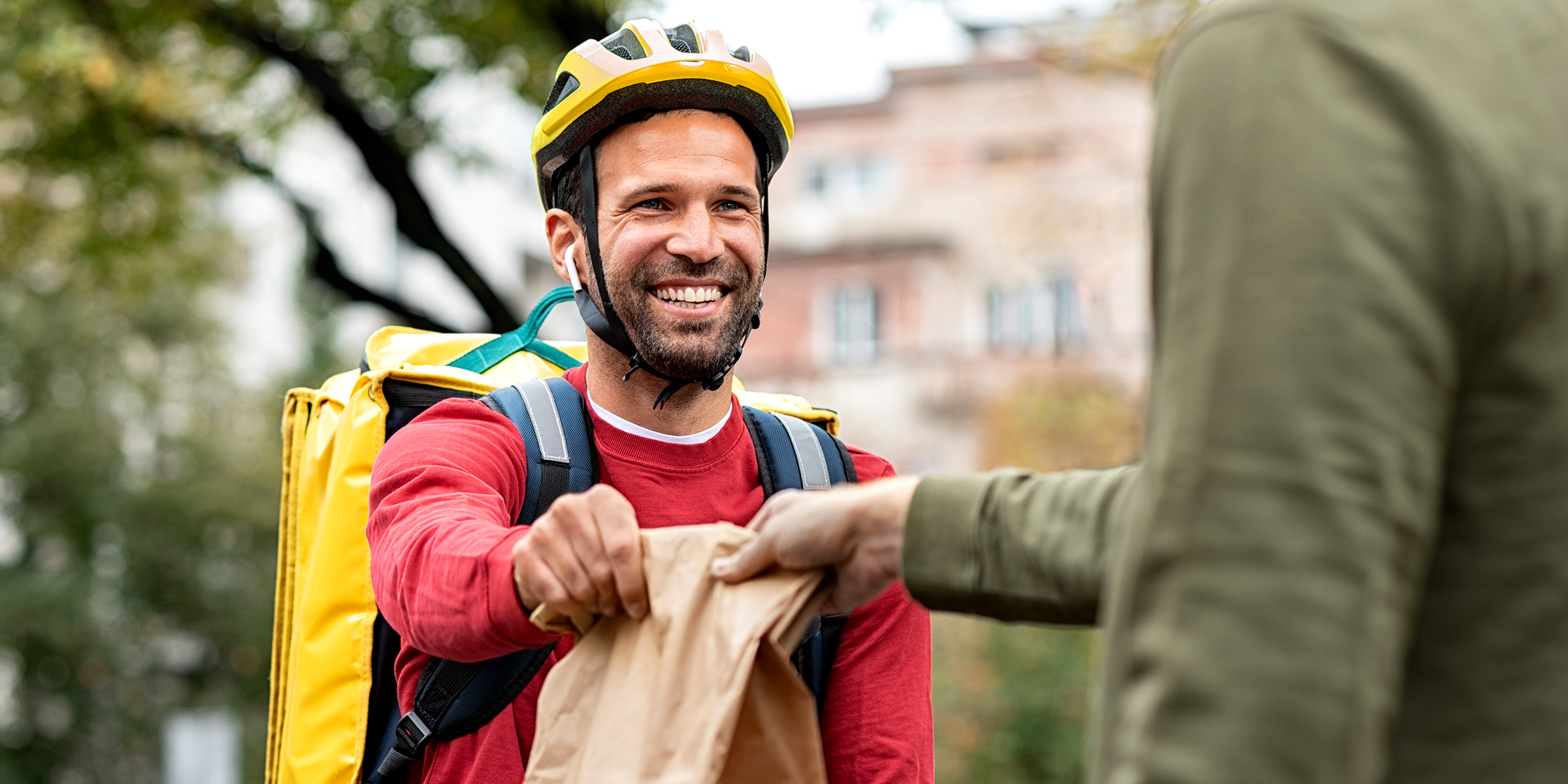 A delivery guy | Source: Shutterstock