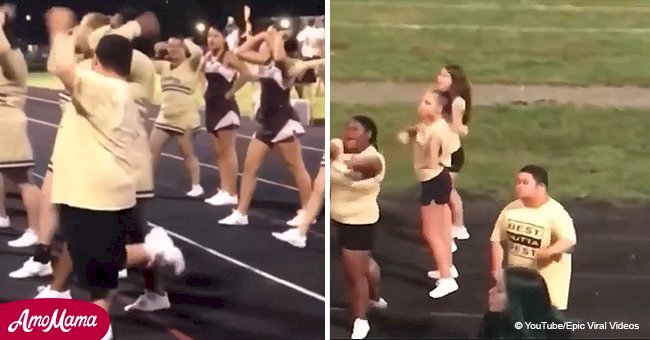 Teen with Down's syndrome kicked off the cheerleading team