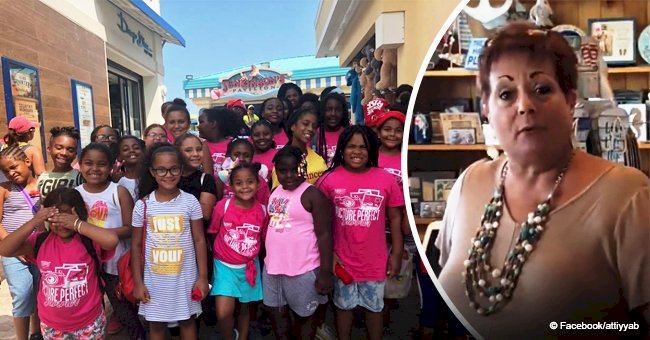 Gift shop employee told black girls they were 'not welcome' in the shop in viral video