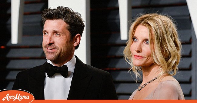 Actor Patrick Dempsey and Jillian Fink attend the 2017 Vanity Fair Oscar Party hosted by Graydon Carter at Wallis Annenberg Center for the Performing Arts on February 26, 2017 in Beverly Hills, California | Photo: Getty Images
