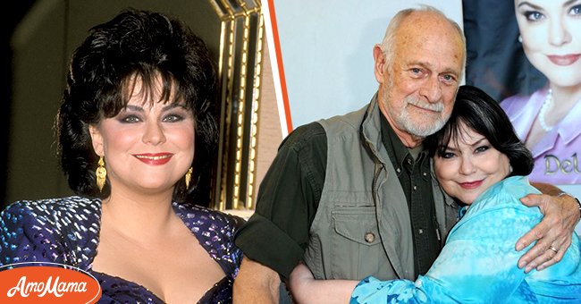 Delta Burke at the 5th Annual American Cinematheque Award [left], Gerald McRaney and Delta Burke at the 2020 Hollywood Show on February 1, 2020, in Burbank [right] | Source: Getty Images