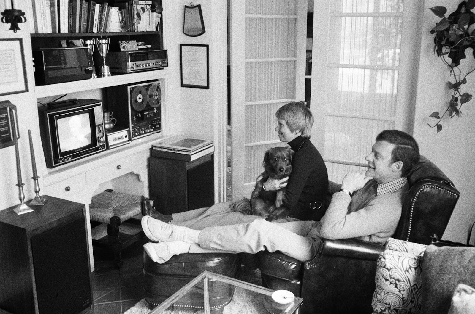 Edward Mallory and his wife circa 1974. | Source: Getty Images