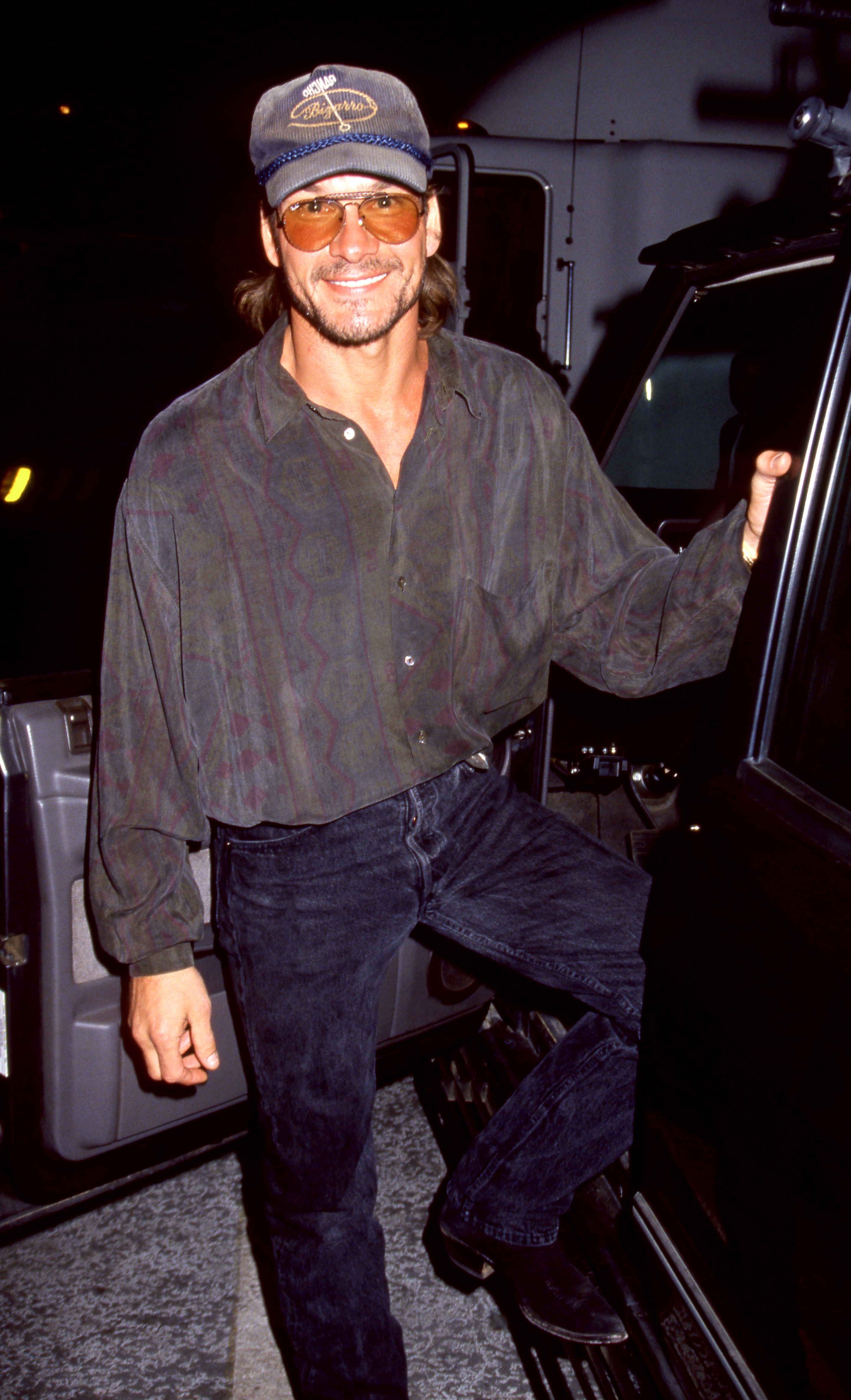 Patrick Swayze photographed in 1993 in Los Angeles, California. | Source: Getty Images