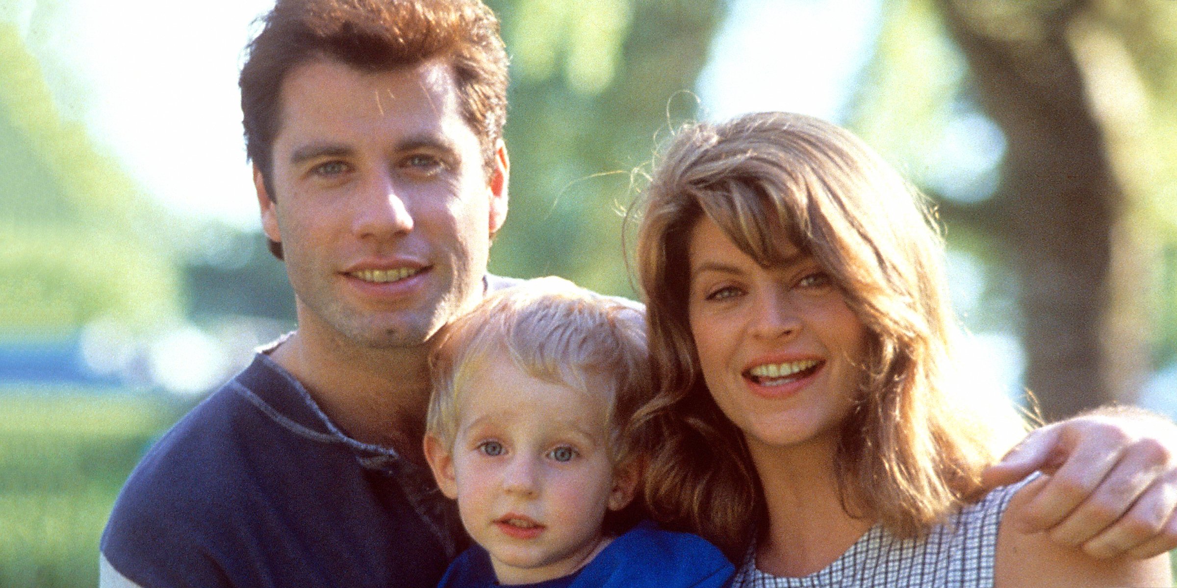 Kirstie Alley, John Travolta, and Christopher Aydon | Source: Getty Images