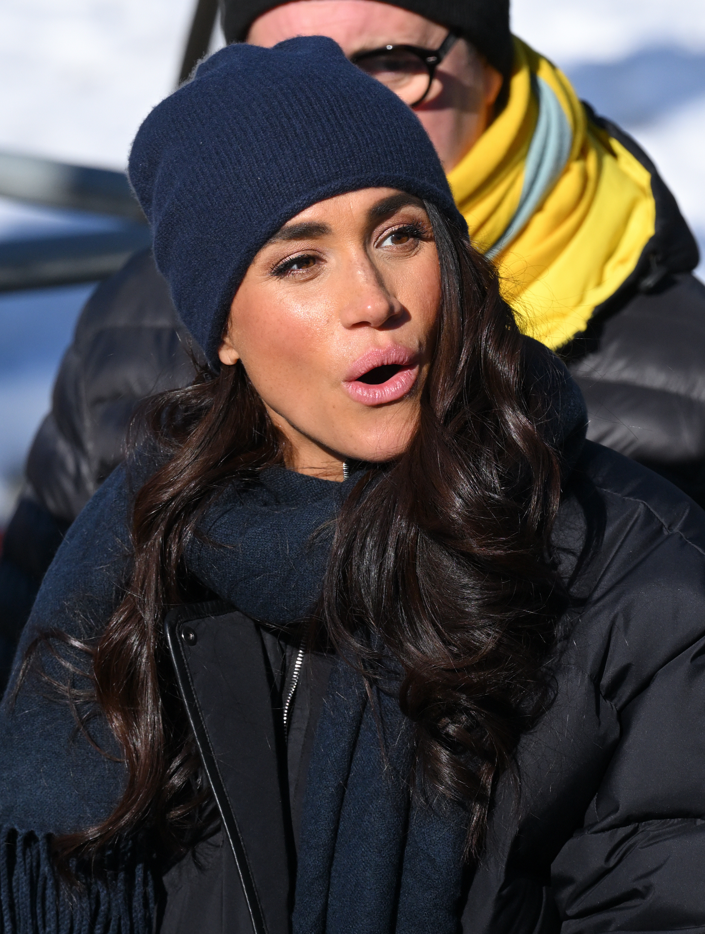 Meghan Markle at the Invictus Games One Year To Go Winter Training Camp | Source: Getty Images