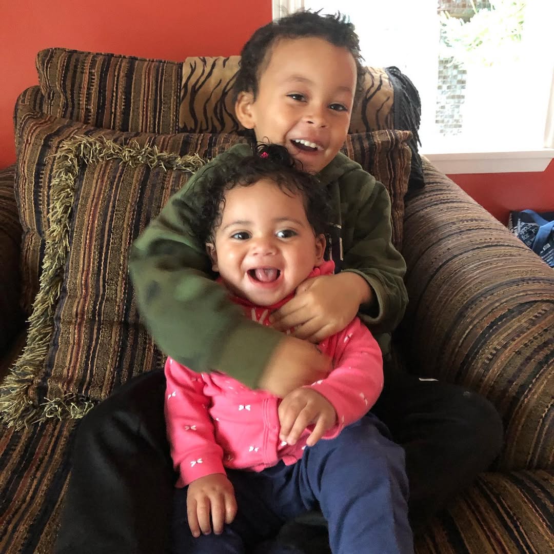 Elleven and Zion Broadus pictured smiling, dated May 2019 | Source: Instagram/bosslady_ent