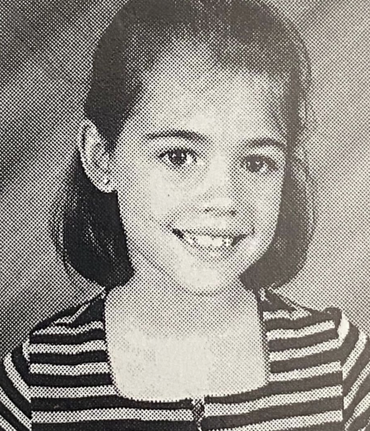 Lucy Hale's yearbook photo from a post dated March 23, 2021. | Source: X/lucyhale
