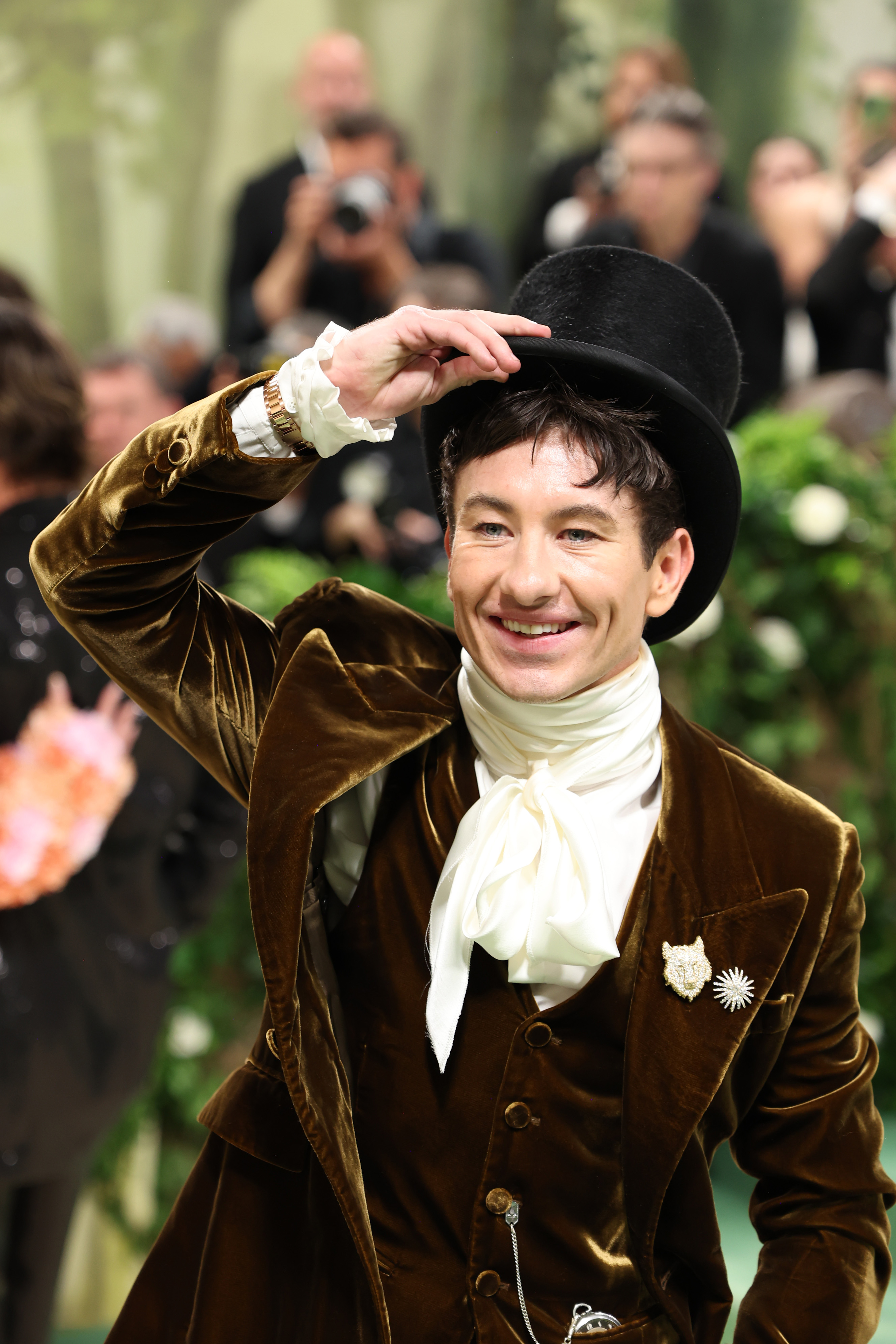 Barry Keoghan attend the 2024 Met Gala Celebrating "Sleeping Beauties: Reawakening Fashion" | Source: Getty Images