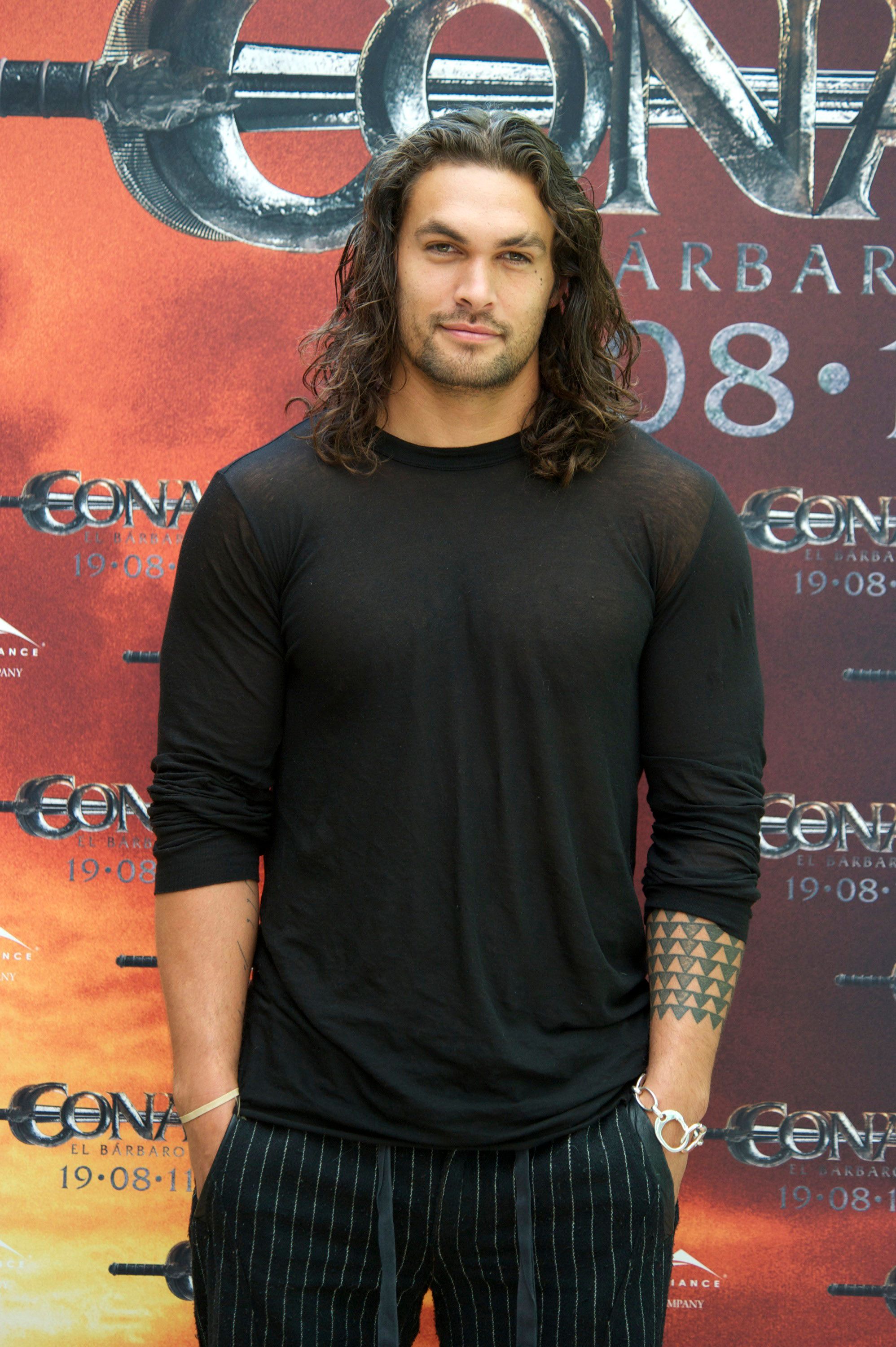 Jason Momoa during the "Conan The Barbarian" photocall at the Villamagna Hotel on July 18, 2011, in Madrid, Spain. | Source: Getty Images
