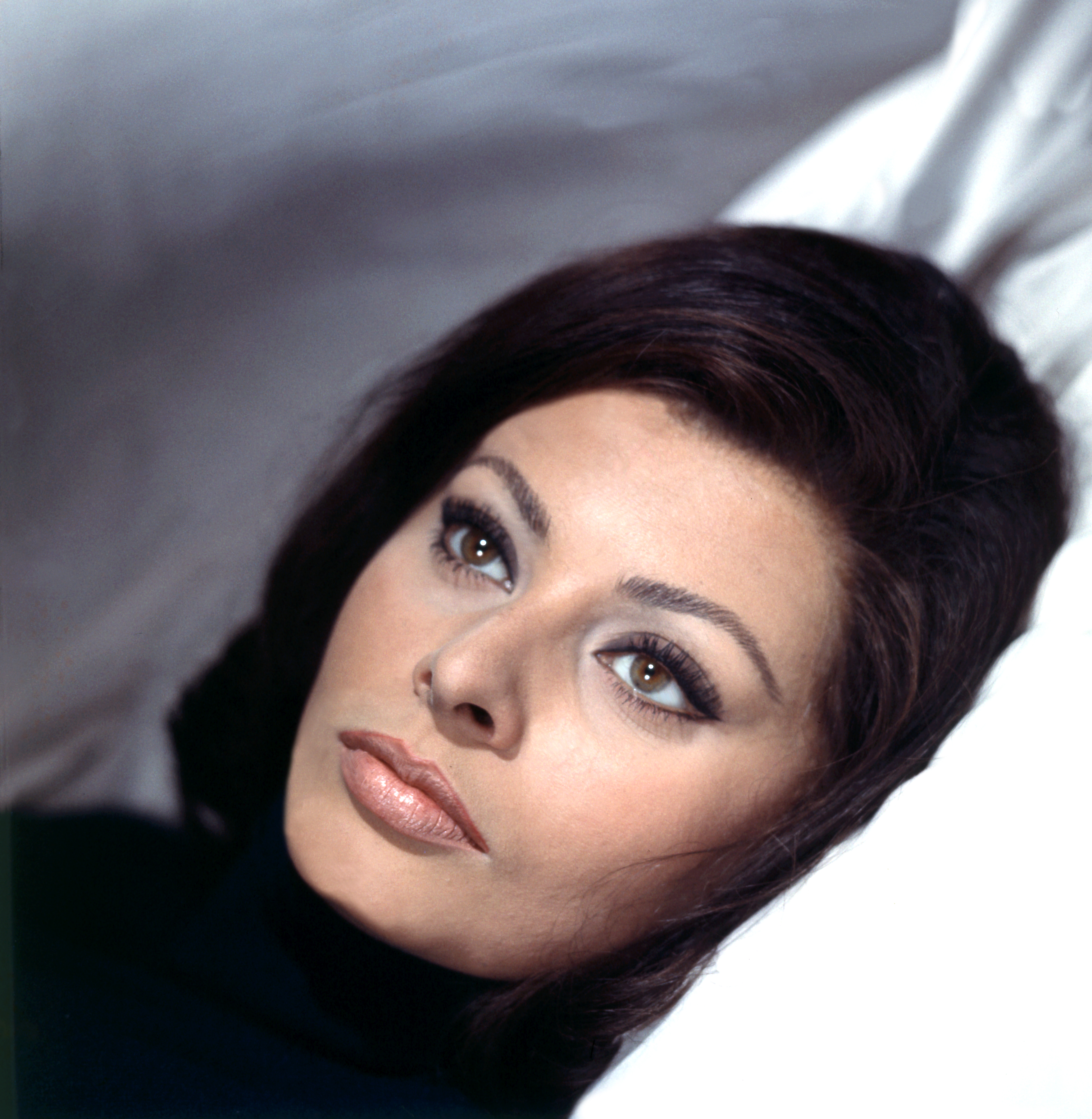 Italian actress Sophia Loren in Italy, 1950s. | Source: Getty Images