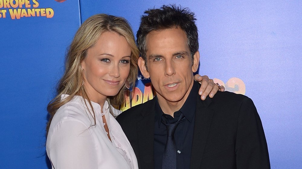 Ben Stiller and Christine Taylor at the Ziegfeld Theater on June 7, 2012 in New York City. | Source: Getty Images