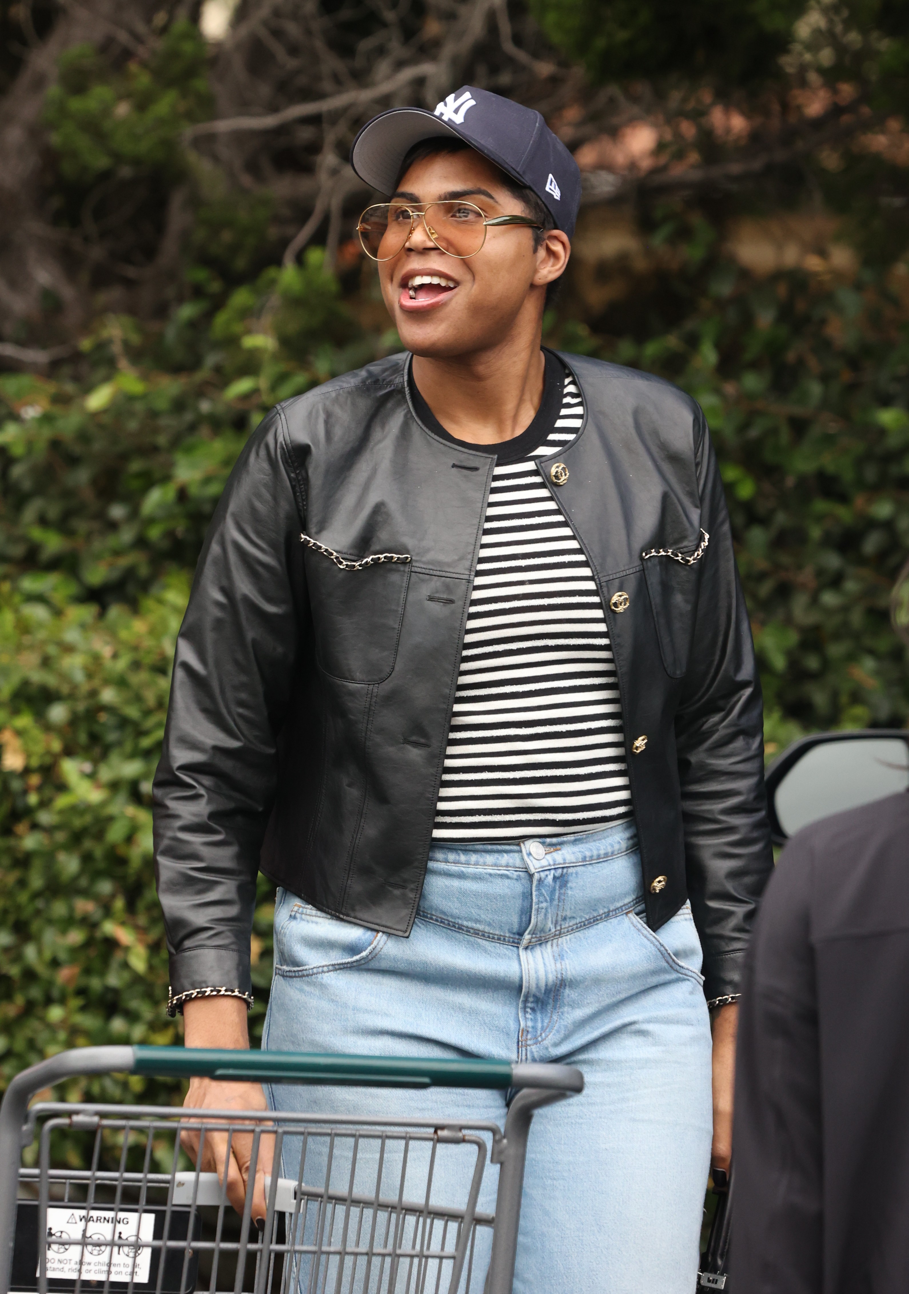 EJ Johnson is seen out and about on September 19, 2024, in West Hollywood, California.