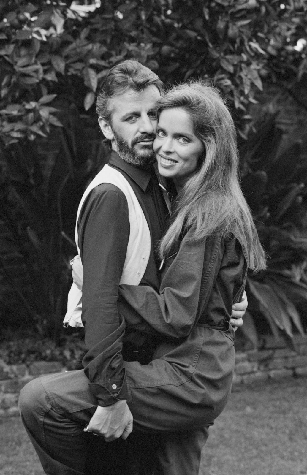 Barbara Bach and Ringo Starr circa 1981. | Source: Getty Images