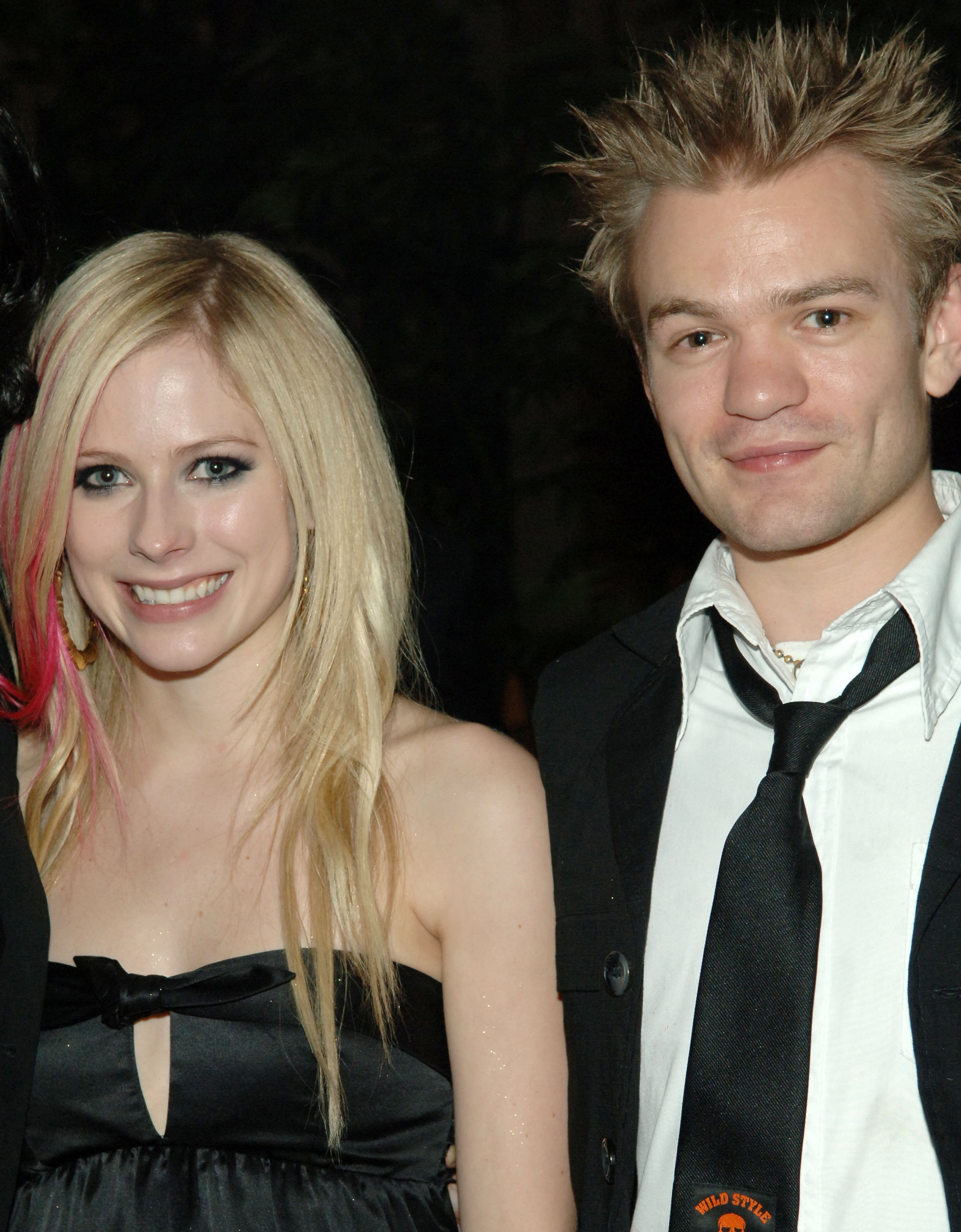 Avril Lavigne and Deryck Whibley at The Planet Hollywood Resort & Casino on November 09, 2007, in Las Vegas, Nevada. | Source: Getty Images