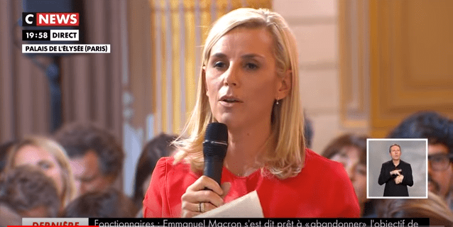 Emmanuel Macron répond à Laurence Ferrari. | CNEWS : Youtube