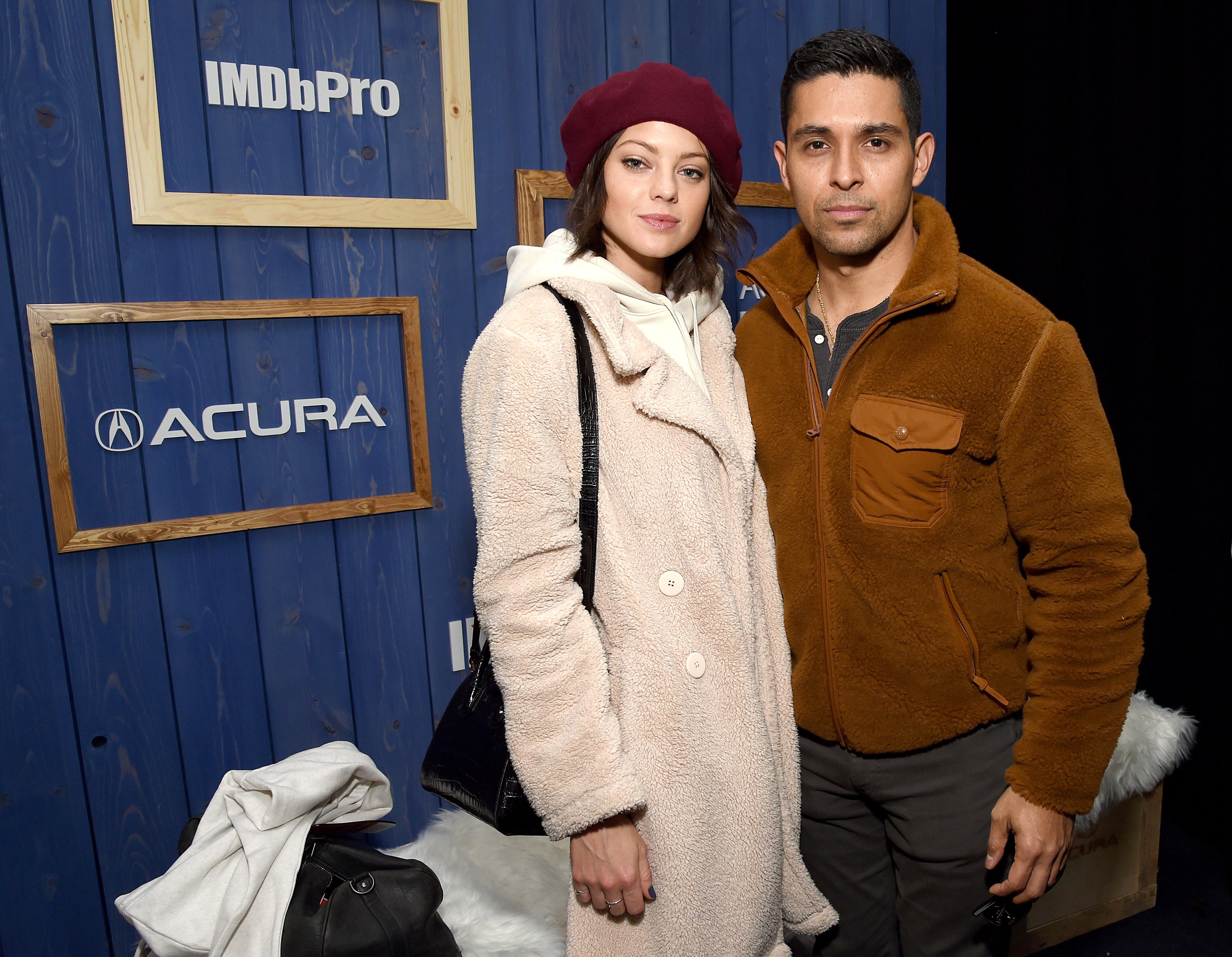 Amanda Pacheco and Wilmer Valderrama attend the IMDb Studio on January 26, 2020, in Park City, Utah. | Source: Getty Images.
