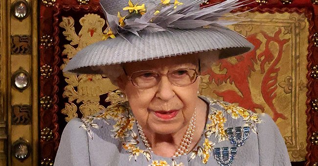 Queen Elizabeth at the Opening of Parliament at the House of Parliament, May 2021, London, England. | Photo: Getty Images