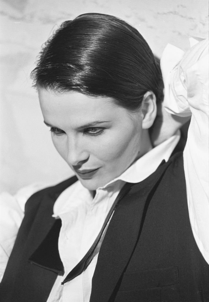 La comédienne Juliette Binoche lors d'un shooting photo en 1994. l Photo : Getty Images