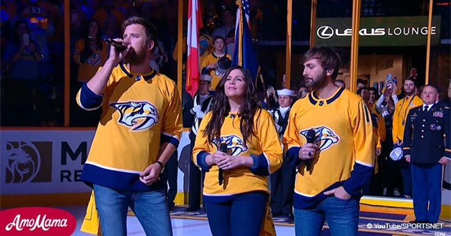 Lady Antebellum fails while singing the National Anthem in Nashville