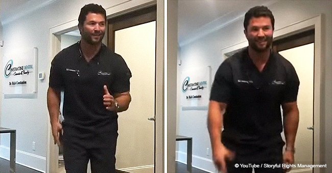 Handsome dentist goes viral after his amazing dance challenge