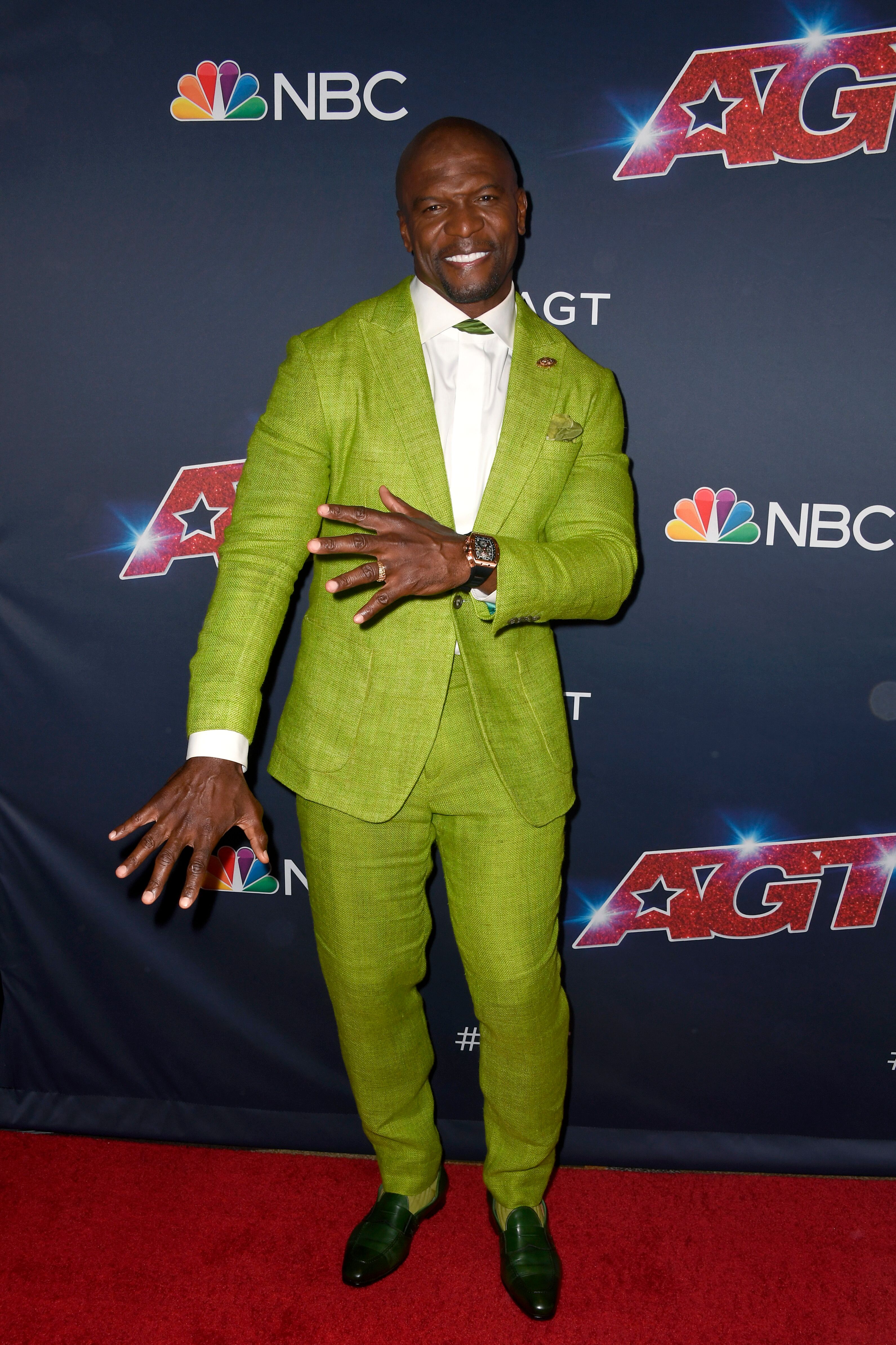 Terry Crews arrives at the "America's Got Talent" Season 14 Live Show at Dolby Theatre on August 13, 2019 in Hollywood, California. | Source: Getty Images