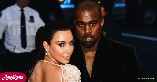 Kim Kardashian and her hubby look so in love as they share a very intimate close-up photo