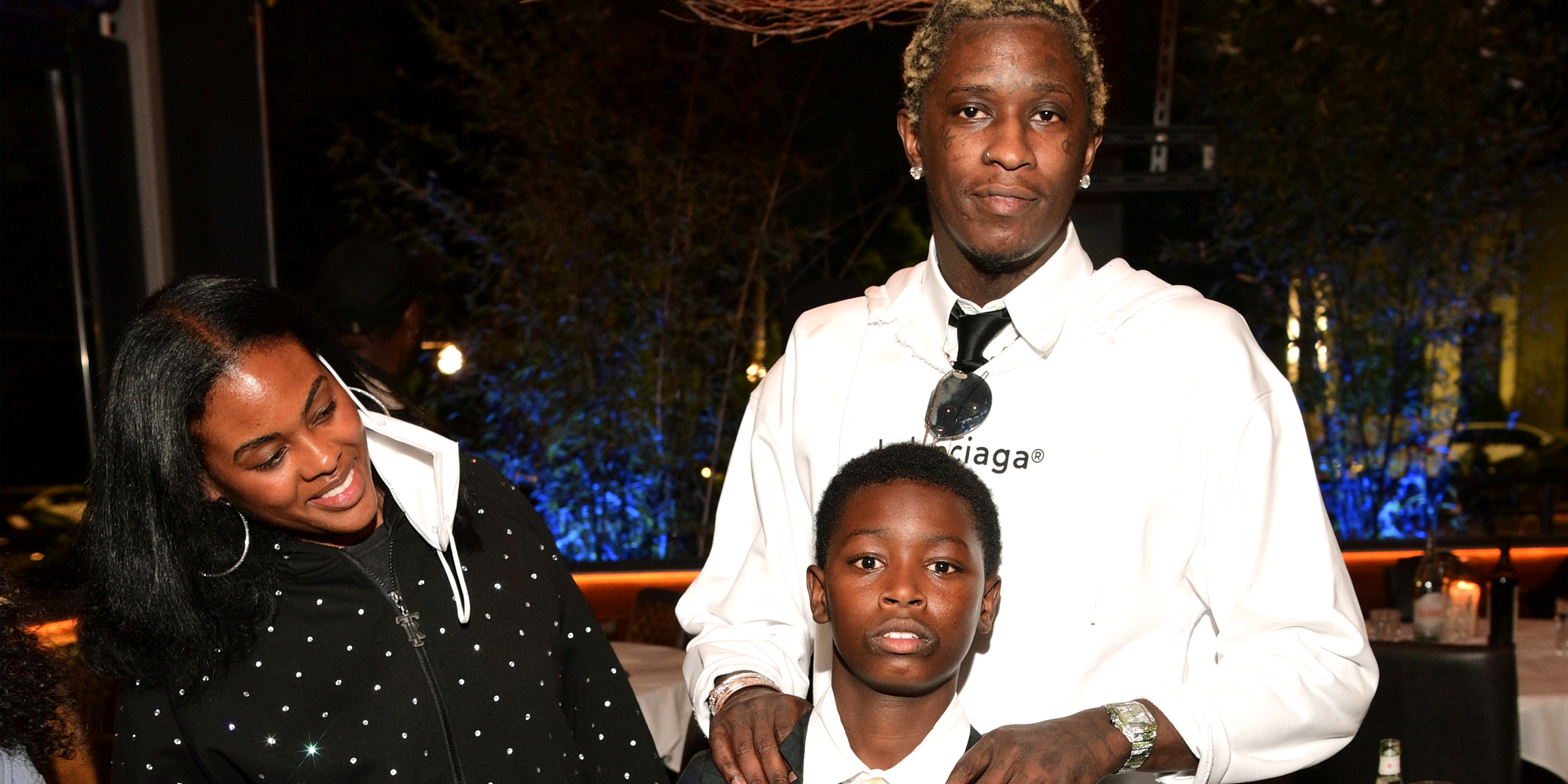 Rayna Bass, Young Thug, and his son | Source: Getty Images