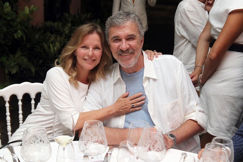 Cheryl Ladd and Brian Russell on September 5, 2014 at the Bocelli Residence in Forte dei Marme, Italy | Source: Getty Images 