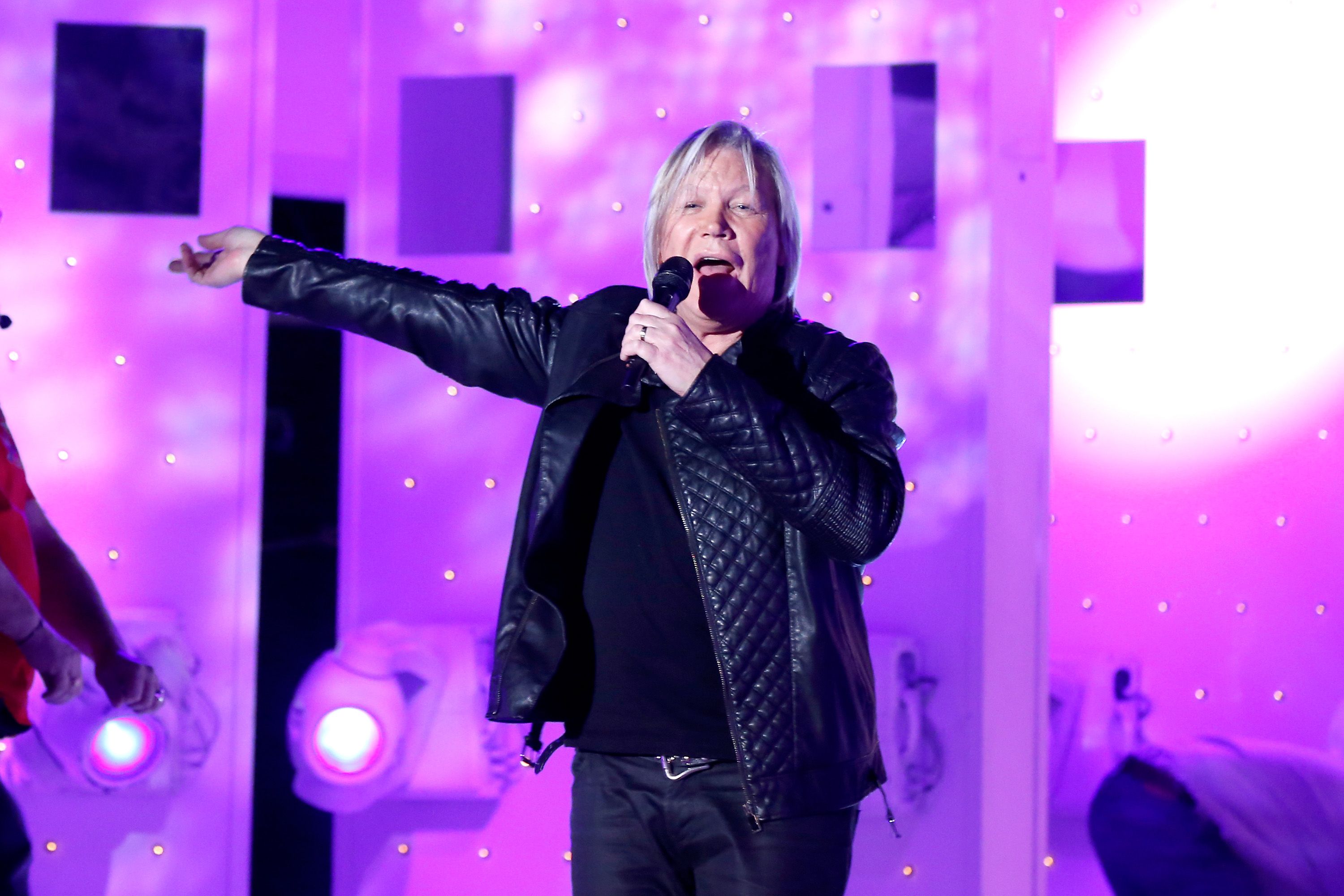 Patrick Juvet au Pavillon Gabriel le 11 mars 2015 à Paris, France. | Photo : Getty Images