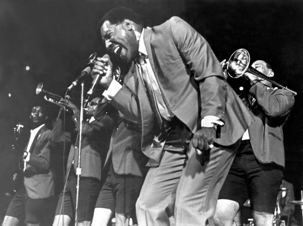 American singer and songwriter Otis Redding (1941 - 1967) at Hunter College, New York City, 21st January 1967 | Photo  : Getty Images