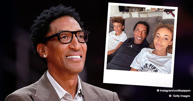 See Scottie Pippen's Striking Resemblance with His Son & Daughter as