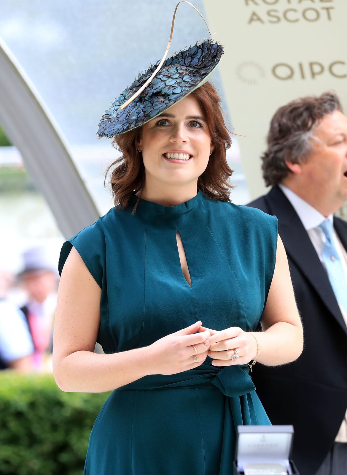 Princess Eugenie in the winner's enclosure during day three of the Royal Ascot at Ascot Racecourse on June 20, 2019 | Photo: Adam Davy/PA Images/Getty Images