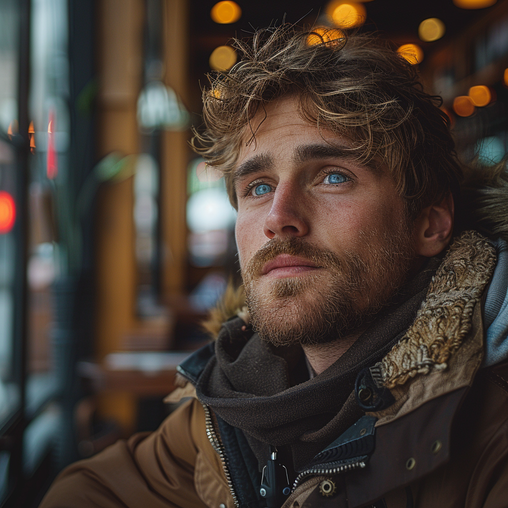 A close-up of a man | Source: Midjourney