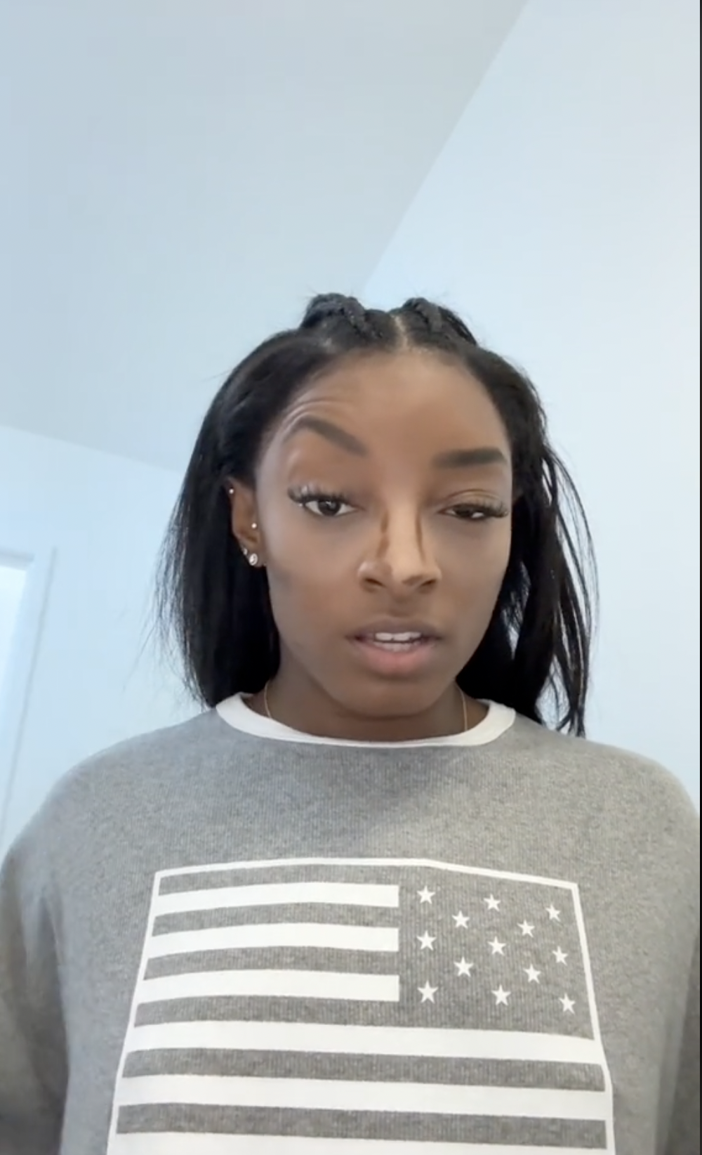 Simone Biles talking about getting Botox in a post uploaded on August 1, 2024 | Source: TikTok/simonebilesowens