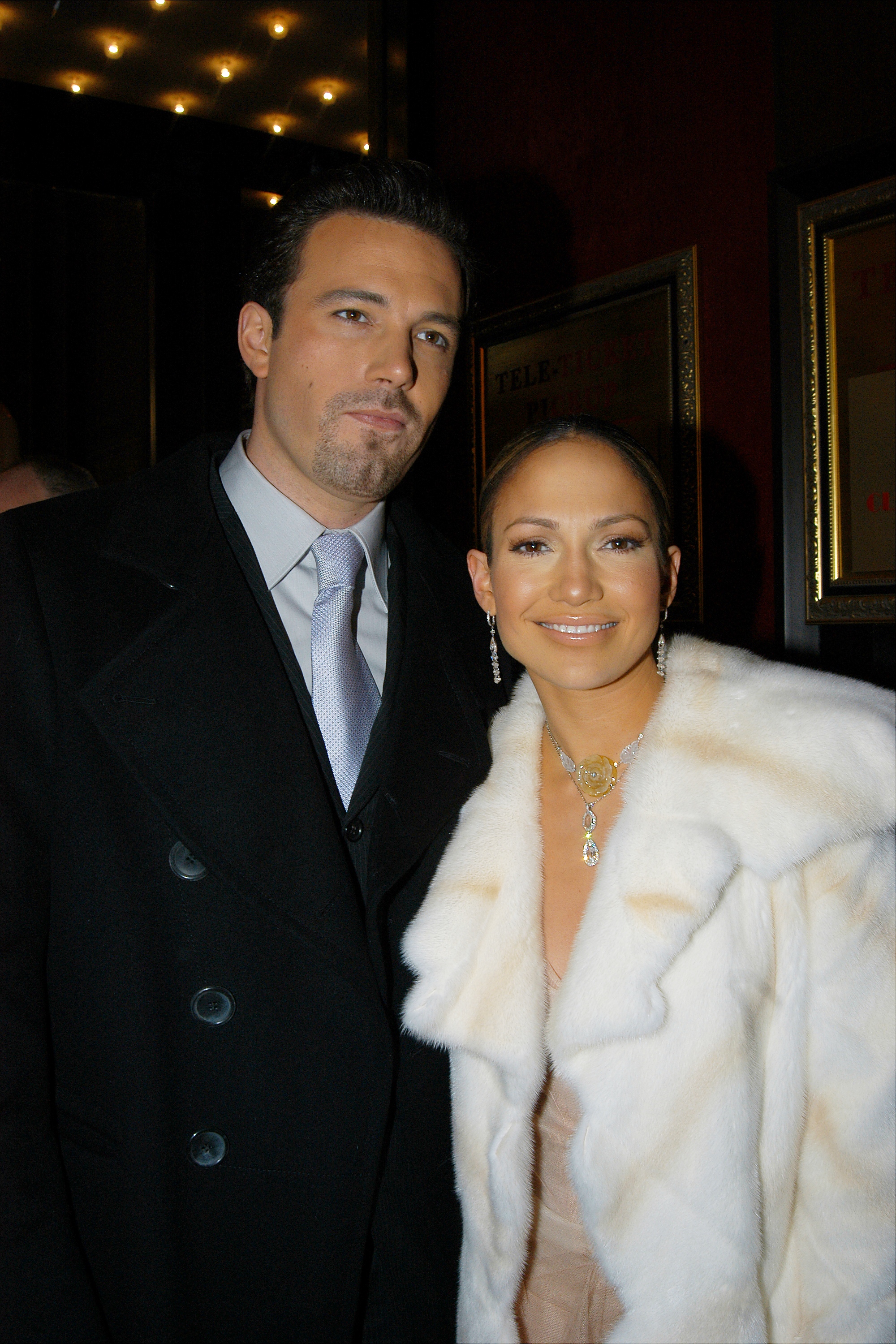 Ben Affleck and Jennifer Lopez at the premiere of "Maid in Manhattan" in New York City on December 8, 2002 | Source: Getty Images